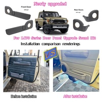 Haut-parleurs de porte en ABS avec porte-gobelets pour Land Cruiser Série 70 HZJ76/HZJ79/HZJ78/LC76/LC79/VDJ76 - Kit audio