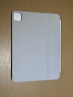 Keyboard Magic SmartConnector Heavy Duty untuk iPad Pro M4 M5 11-13 inci, 6 Baris Tombol, Aluminium Kulit PU, Dukungan Stabil, Gerakan Halus