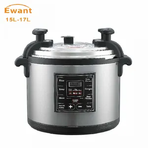 Ewant 15L 17L 30L 35L 40L High Quality Energy Saving High Efficiency Commercial large Electric Pressure Cooker