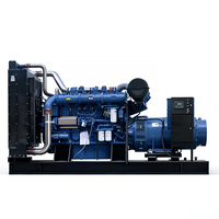 Groupe électrogène diesel Yuchai 1000 kW refroidi par eau, alternateur sans balais tout cuivre, faible bruit, démarrage électrique 24 V CC, ATS
