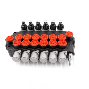 Vanne directionnelle hydraulique à 6 bobines manuelle P80-G34-6OT personnalisable de vente directe d'usine pour pièces de machines de construction - Product Image 2