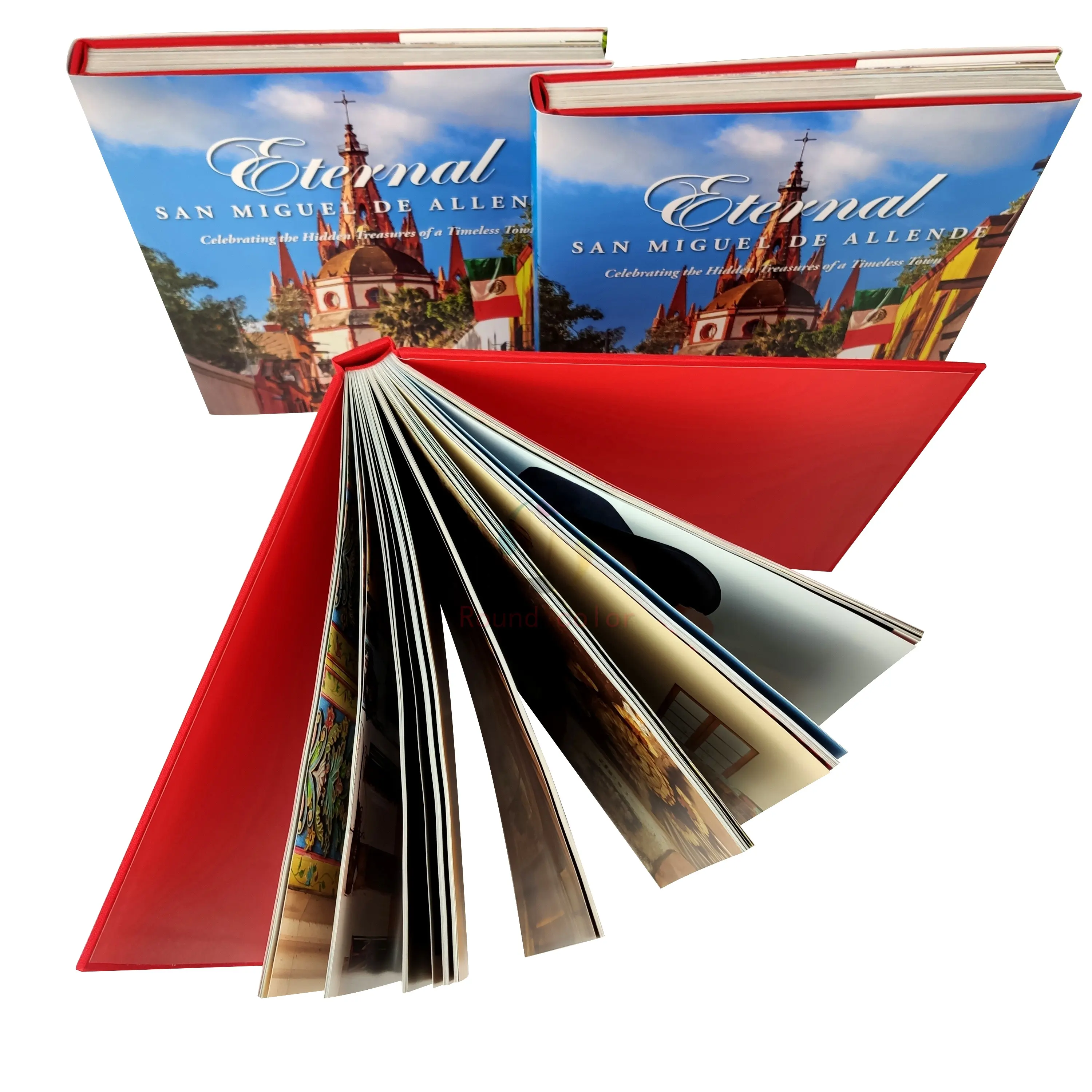 Cloth Fabric linen hardcover coffee table photo book printing at a affordable price