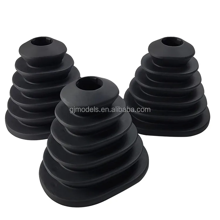 Custom silicone mould car joystick rubber dust boot cover bellows bushing prototype sealing ring model parts vacuum casting