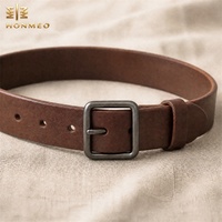 Boucle de ceinture carrée en alliage de zinc HONMEO personnalisée, à aiguille simple, pour vêtements et bagages