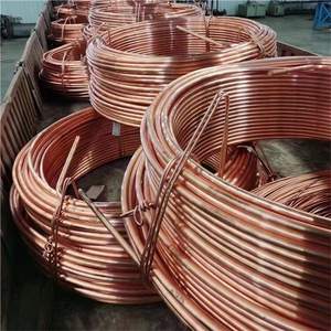 Tube en <span class=keywords><strong>cuivre</strong></span> rouge, haute pureté, <span class=keywords><strong>tuyau</strong></span> <span class=keywords><strong>recuit</strong></span> souple pour climatisation et réfrigération - Product Image 2