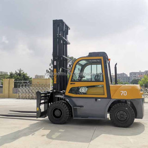 Precio de fábrica china Carretilla elevadora diesel de 7 toneladas Pequeña 2 3 3,5 4 Carretilla elevadora de 5 toneladas - Product Image 3