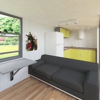 Cadre de Structure en acier inoxydable, fournitures d'usine, maison prédécoupée Portable, conteneur modulaire