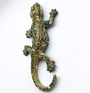 Imán de nevera de resina 3D <span class=keywords><strong>Mosaico</strong></span> Gecko <span class=keywords><strong>Barcelona</strong></span> España colección souvenirs - Product Image 5