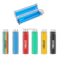 Machine à rouler le tabac et les cigares manuelle portable en plastique, écologique, multifonctionnelle, au design classique, pour la vente en gros