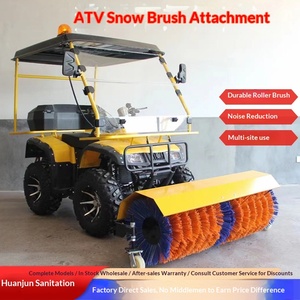 Cepillo Rodante para Remoción de Nieve Montado en Vehículo, Personalizable, con Máquina para Levantar Nieve, de Cuatro Ruedas, para Nieve y Playa - Product Image 1