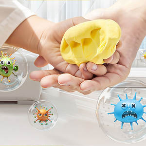 5g风干粘土套件，适用于5-14岁 + 36色超轻造型橡皮泥和粘液，包括创意工具和教程 - Product Image 2