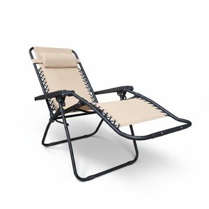 <span class=keywords><strong>Chaise</strong></span> de bronzage personnalisée légère réglable pliante portable confortable durable pour les voyages en plein air parc jardin patio camping plage - Product Image 3