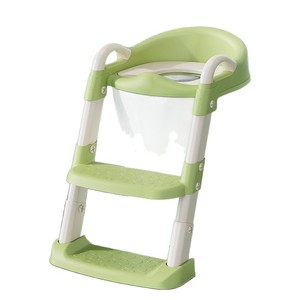 Baby Guard Town Children's Toilet <b>Step</b> <b>Stool</b> With Armrests And Potty Seat For 1-6 Years Old Kids - Product Image 5