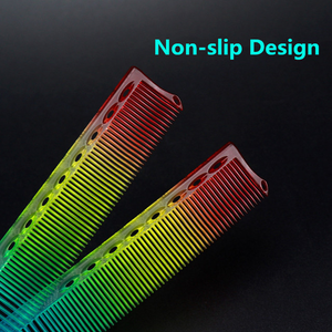 Nouvelle Brosse à Cheveux en Plastique Transparente Arc-en-ciel avec Échelle YS et Outils de Coiffure - Product Image 4