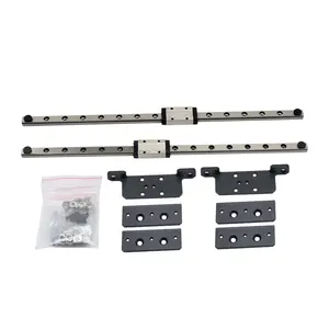 Neptune 3/4 Dual Y Axis Rail Upgrade Kit MGN9H 315mm Linear Rail Guide Neptune 3 Pro NP4 N4P 3D Printer Parts