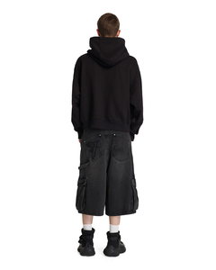 SERPENT HOODIE Brushed Fleece Fabric Unisex Oversized Hoodie with Custom Print And Embossed - Product Image 5