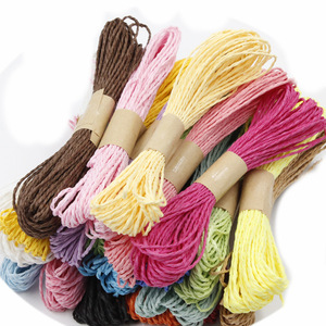 10m Colored Paper Raffia <strong>String</strong> Paper <strong>Twine</strong> Natural Environmentally Friendly Rope Paper Raffia Yarn - Product Image 6