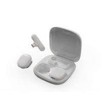 Microphone Lavalier sans fil Bluetooth portable pour téléphone, enregistrement d'interviews, diffusion en direct, jeux