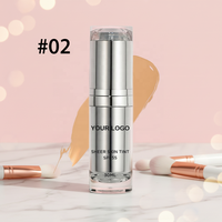 Vente flash - Teinture transparente pour la peau avec SPF 55 - Protection solaire - Légère - Hydratante - Longue tenue - Fond de teint liquide - 30 ml