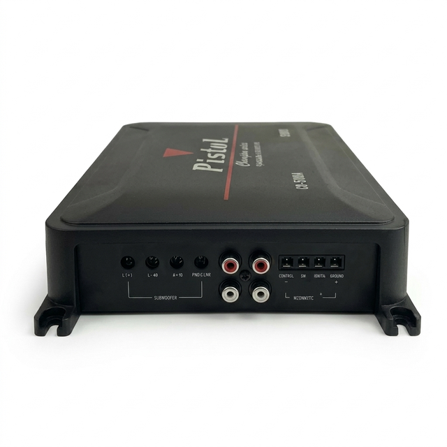3800W Class AB 4 Channel Car Amplifier Full Range Stereo Audio Amp 75W X4 RMS 4 Ohm Car Audio Speaker Power Amplifier