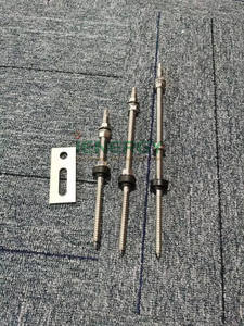 Boulon de suspension double Swallowtail avec pieds en L ou plaque pour métal, bois ou acier c-purlings faisceau toit toit kit solaire accessoires - Product Image 4