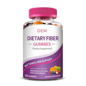 Gomitas de Fibra Prebiótica OEM - 8g de Fibra Soluble por Porción para la Salud Digestiva y el Apoyo al Metabolismo, Sin GMO ni Lácteos - Product Image 1