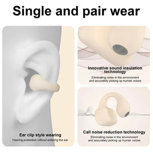 Écouteurs <span class=keywords><strong>sans</strong></span> fil Air7 à conduction osseuse, à clip d'oreille unique, ouverts, non intra-auriculaires, pour le sport, le gaming, <span class=keywords><strong>PC</strong></span> et ordinateur <span class=keywords><strong>portable</strong></span> - Product Image 6