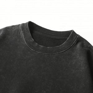 Sudadera con Capucha Verde Vintage Lisa con Logotipo Personalizado, 100% Algodón, Cuello Redondo, Sudaderas y Hoodies para Hombre - Product Image 6
