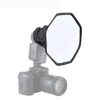 Diffuseur de lumière flash pliable universel de style octogonal de 20 cm, diffuseur de flash octogonal, boîte à lumière douce pour Canon Nikon