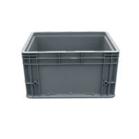 Caisses en plastique de grande capacité empilables pour le stockage à usage intensif | Euro Standard