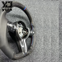 Volant en carbone Star pour M2 F10 F90 E39 E46 X3 X4 M5 M6, assemblage direct usine, cuir M Sport, 6 branches, 35mm, poignée