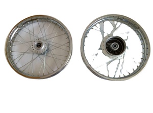 CG125 JH70 Trống Nâng Cấp Lên Đĩa Phanh Thạc Sĩ Xi Lanh Caliper Phía Trước Xe Máy <span class=keywords><strong>Wheel</strong></span> Rim Với Chỉ Đạo Vương Miện Shock Absorber Ngã Ba - Product Image 4