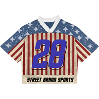 Camisetas Deportivas Personalizadas de Malla para Clubes, Estilo Hip Hop Urbano Vintage, Sublimadas, para Rugby, Hockey, Fútbol Americano