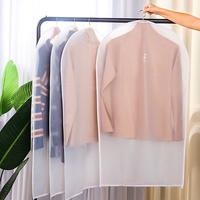 Housse de protection anti-poussière pour vestes, pardessus, sacs à vêtements suspendus avec fermeture éclair complète, lavable, pour costume de placard de voyage cpeva FF244