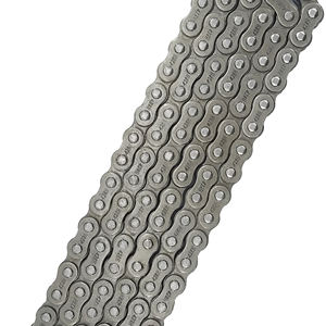 Bajajボクサー強化ステンレス鋼ゴールデンチェーンスプロケットセットチタン525 520 428h電気オートバイチェーンパキスタン用 - Product Image 2