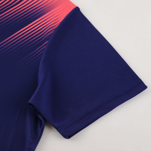 خدمة تصنيع حسب الطلب متاحة، سترات رياضية قابلة للطباعة بشعار مخصص، زي كرة قدم عصري بأكمام قصيرة للجنسين، مقاسات من 3XS إلى 4X - Product Image 3