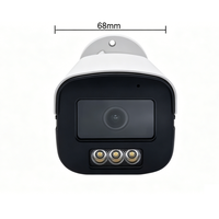 Caméra IP Bullet Hik compatible 4MP, extérieure, étanche, CCTV avec audio, vision nocturne, capteur CMOS, compatible NVR, On-Vif, nouveau modèle