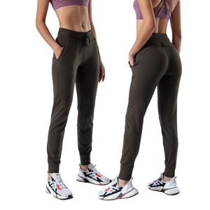 2022 donna primavera estate nuovo arrivo <span class=keywords><strong>con</strong></span> coulisse <span class=keywords><strong>tasche</strong></span> <span class=keywords><strong>laterali</strong></span> Casual <span class=keywords><strong>pantaloni</strong></span> da Jogger taglie forti - Product Image 5