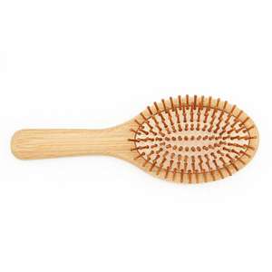 Cepillo de madera de <span class=keywords><strong>bambú</strong></span> 100% con logotipo personalizado, paleta de madera, ecológico, precio de fábrica - Product Image 2