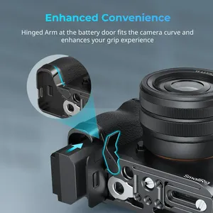 Support en L SmallRig pour <span class=keywords><strong>Sony</strong></span> A7C II A7CR Alpha <span class=keywords><strong>7C</strong></span> II 7CR compatible Arca, fixation rapide pour prise de vue horizontale et verticale sur trépied - Product Image 5