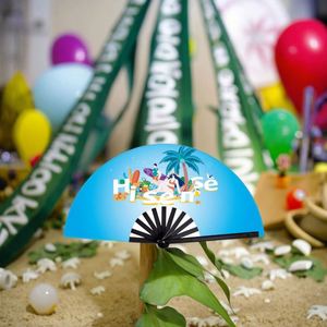 Éventails en bambou de 33 cm en gros, personnalisables avec logo imprimé, éventails à main pour la danse, idéaux pour les fêtes, artisanat en bambou - Product Image 3
