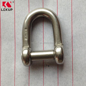 สลักยึดแบบยุโรปชนิดหัวร่องวงรีขนาดใหญ่ AISI304/316 สแตนเลส สลักยึดรูปตัว D สแตนเลส - Product Image 2