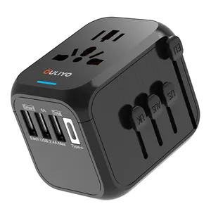 OULIYO original manufacturer Latest innovative corporate giveaways gifts universal travel adapter chargers for business trip