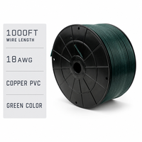 Câble électrique en cuivre SPT-1 18AWG de 305 m pour bobines de guirlandes lumineuses extérieures