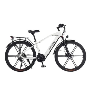 Bicicleta Eléctrica WindChaser de 36V y 26 Pulgadas, Batería de 6-15Ah, 7 Velocidades, Freno Hidráulico, Diseño Moderno, 350W, Sepeda Listrik - Product Image 1