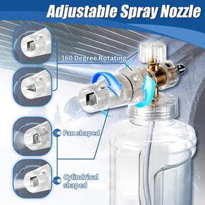 Lance à mousse de neige en plastique haute pression pour le nettoyage des voitures, pistolet à mousse épaisse robuste avec nettoyeur haute pression 1500 PSI - Product Image 5