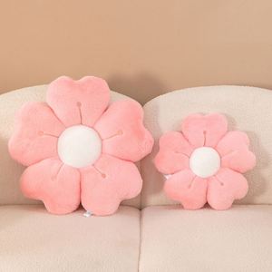 Nuevo Cojín de Peluche Transfronterizo con Diseño de Girasol Durmiente y Relleno de Algodón PP, Personalizable para Uso en Oficina - Product Image 3