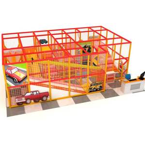 Juegos de Seguridad de Alta Calidad con Temática de Carreras de Autos, Área de Juegos Pequeña para Niños, Equipo de Juegos para Interiores - Product Image 2