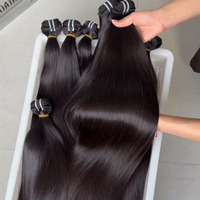 Extensiones de Cabello Humano Camboyano SDD al por Mayor, Paquetes de Cabello Crudo de Donante Único con Cutícula Alineada para Propietarios de Salones y Proveedores de Cabello
