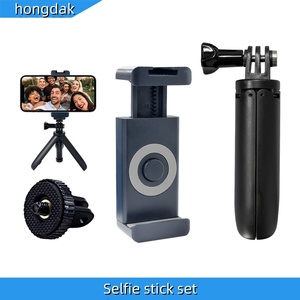 Hongdak para Accesorios <span class=keywords><strong>GoPro</strong></span>, <span class=keywords><strong>Mini</strong></span> Palo Selfie Extensible, Trípode para Selfies, Soporte Telescópico de Inducción para Teléfono Móvil - Product Image 2